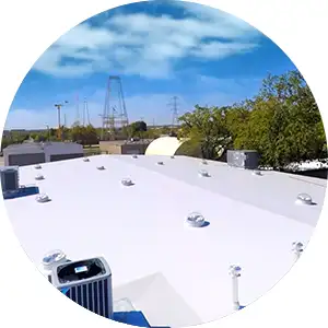 TPO roof by CentiMark