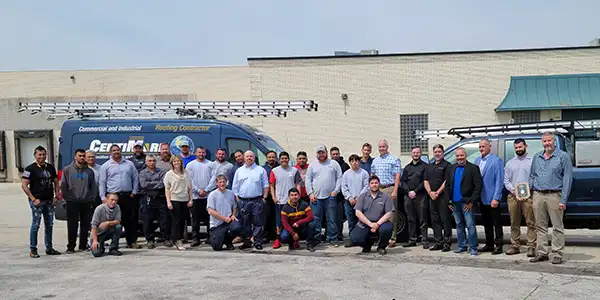 CentiMark’s Bloomington, IL roofing team photo